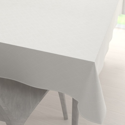 Biante Teflonový obdélníkový ubrus Milano TF-049 smetanový 120x160cm