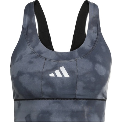 adidas Дамски спортен сутиен adidas Women's Adi365 Running Pocket Graphic AOP Sports bra - Black - размер XL (114-3918-0116)