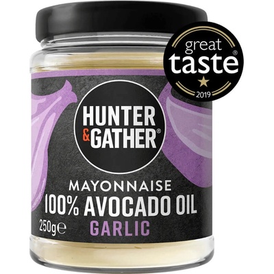 Hunter&Gather Avokádová majonéza s česnekem 250 g – Zboží Mobilmania