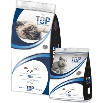 Top Cat fish and chicken - Суха храна за котки с риба и пилешко месо 20 кг