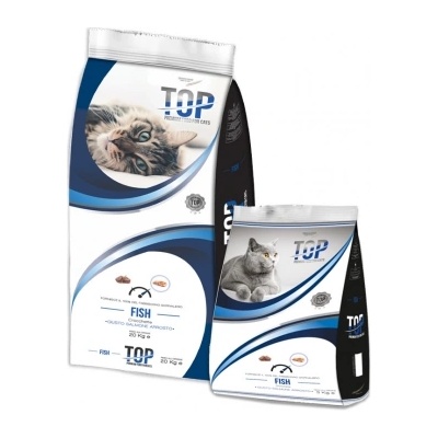 Top Cat fish and chicken - Суха храна за котки с риба и пилешко месо 20 кг