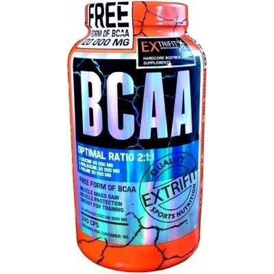 Extrifit BCAA 2:1:1 Pure 240 kapsúl