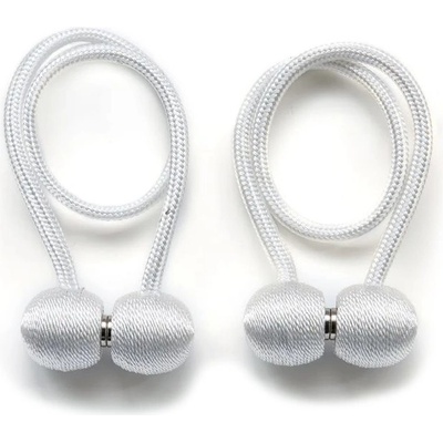 Magnetická spona na závěs - Bílá – Zboží Dáma