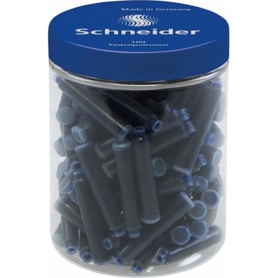 Schneider Inkoustové bombičky královsky modrá 100 ks 6803 369175