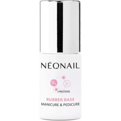 NeoNail Gél lak Rubber Base 7,2 ml