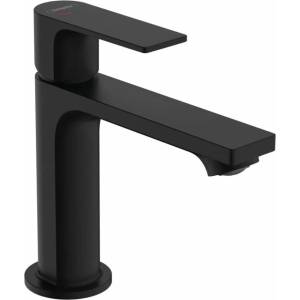 Hansgrohe Смесител за умивалник Hansgrohe Rebris E, матово черен, с изскачащ вентил (72559670)