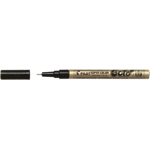 Pilot Маркер Super Color Extra Fine 1, 0mm златист (SC-G-EFE)