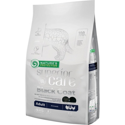 Nature's Protection Superior care black dog GF Adult poultry All Breeds 1,5 kg