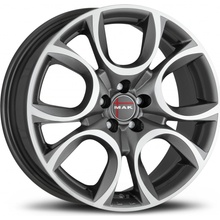 MAK TORINO 6,5x16 5x98 ET39 gunmetal mirror