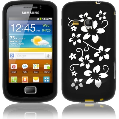 Samsung Galaxy mini 2 S6500 Flora Силиконов Калъф + Протектор