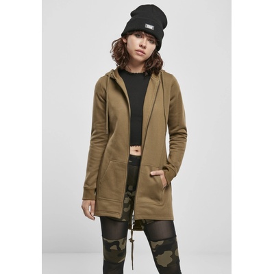 Urban Classics Ladies Sweat Parka summerolive