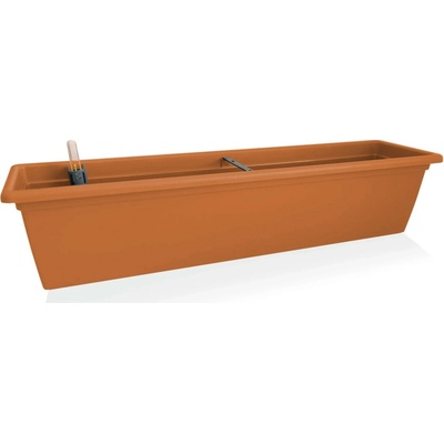 GARDENICO Samozavlažovací kvetináč Magnólia 2SMART terakota 78,5 x 19,5 x 17,5cm
