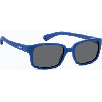 Polaroid PLD K008/S матово синьо/сиво поляризирани детски слънчеви очила