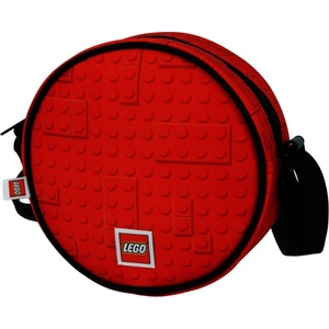 LEGO Bags LEGO Brick Dots Red - кръгла чанта през рамо (20369-2611)