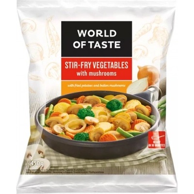 Зеленчуков микс на тиган с гъби World of taste 450гр