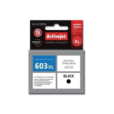 Compatible Оригиална касета за мастило Activejet AE-603BNX Черен