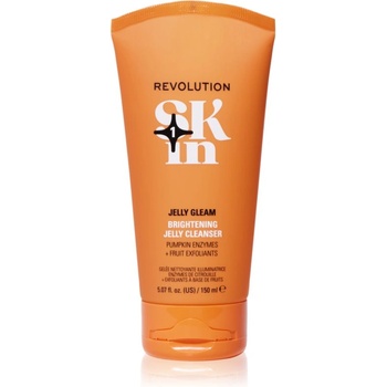 Revolution Beauty Be Bright Natural Fruit AHA Brightening Jelly Cleanser озаряващ почистващ гел 150ml