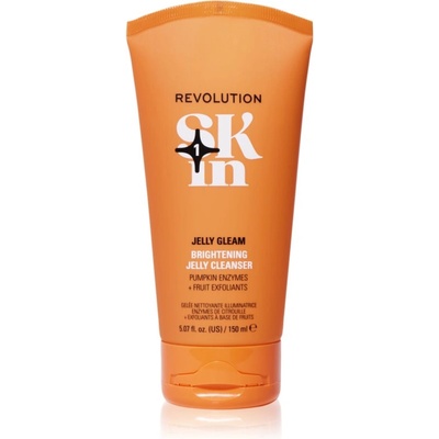 Revolution Beauty Be Bright Natural Fruit AHA Brightening Jelly Cleanser озаряващ почистващ гел 150ml