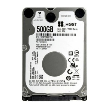 HITACHI Travelstar Z5K500 500GB, 5400rpm, SATAIII, 16MB HTS545050B7E660