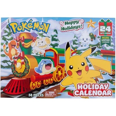 Orbico Adventný kalendár Pokémon 2024 (16 figúrok Pokémonov - 6 cm)