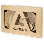 KUPILKA 44 Чиния плитка чиния с опаковка, кафява (K44B)
