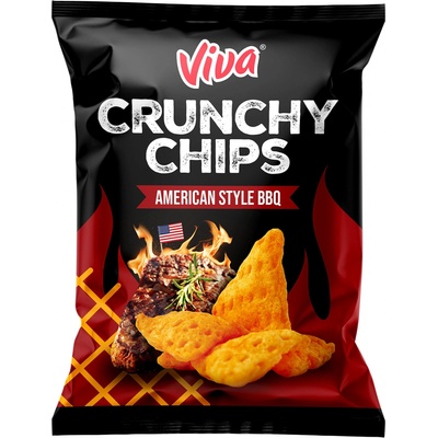 VIVA crunchy chips - american style BBG 50 g