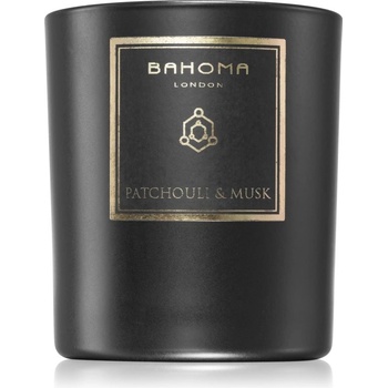 Bahoma London Obsidian Black Collection Patchouli & Musk 220 g