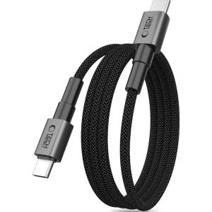 Tech-Protect ultraboost dna magtwist type-c КАБЕЛ pd 100w / 5a 200cm ЖЕЛЯЗНО СИВ (5906302331871)
