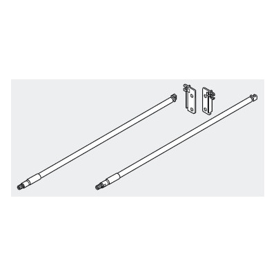Blum ZRE.521S.ID reling 550 mm CW/C bílý
