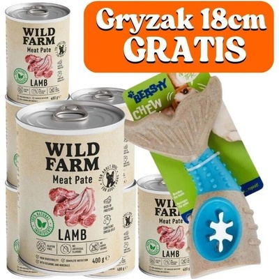 Wild Farm Pate Lamb 6 x 400 g