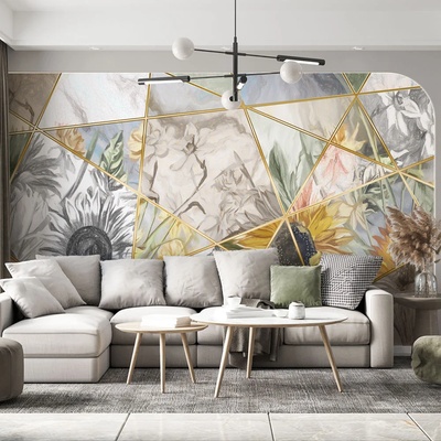 Art gift Фототапет - Слънчогледов пъзел 2