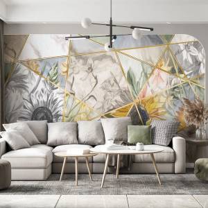 Art Gift Decor Фототапет - Слънчогледов пъзел 2