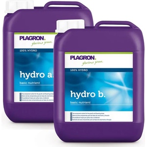 Plagron Hydro A & B 5л. - Двукомпонентен минерален тор за хидропоника (4044)