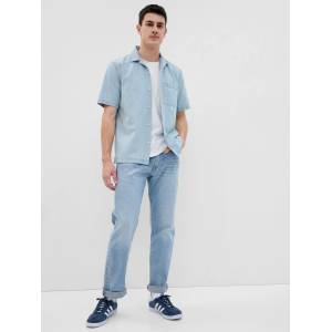 GAP Камбрей риза с къс ръкав GAP GAP | Sin | МЪЖЕ | XS