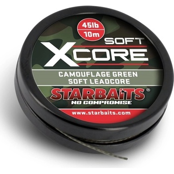 Starbaits Olovená šnúra X Core Cam Soft 10m 45lb