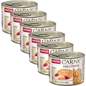 Animonda Carny Adult Single Protein - Чисто пуешко 6 x 200 г