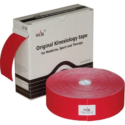 Nasara Tape Jumbo červená 5 cm x 32 m