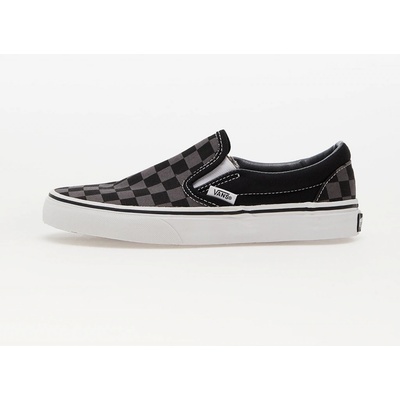 Vans classic Slip On black/pewter checkerboard – Zboží Dáma