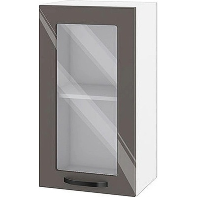 ИРИМ Горен кухненски шкаф Сити БФ-Антрацит гланц-05-202 40 см