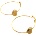 VipGold Златни обеци 2.11 гр (o05)