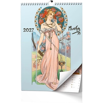 Alfons Mucha nástěnný 2027