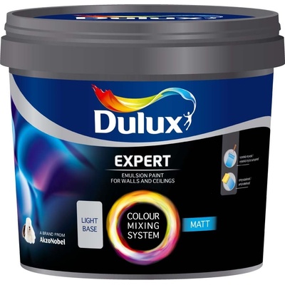 Dulux Expert Matt light base 10 L