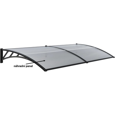 Rojaplast Panel polykarbonátu pro vchodový přístřešek 970x493,5mm