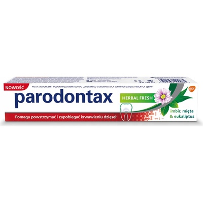 Parodontax Bylinná svěžest zázvor 75 ml