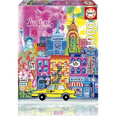 Educa Пъзел Educa от 1000 части - Ню Йорк (EDU20558)