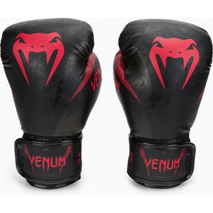 Venum Impact боксови ръкавици черни VENUM-03284-100-10OZ