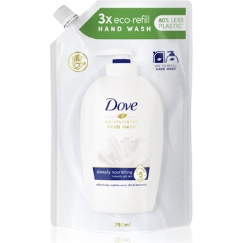 Dove Deeply Nourishing течен сапун пълнител 750ml