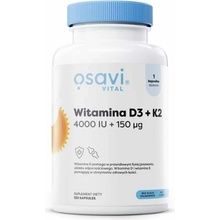 Osavi Vitamin D3 + K2 4000 IU + 150 mcg 120 kapsúl