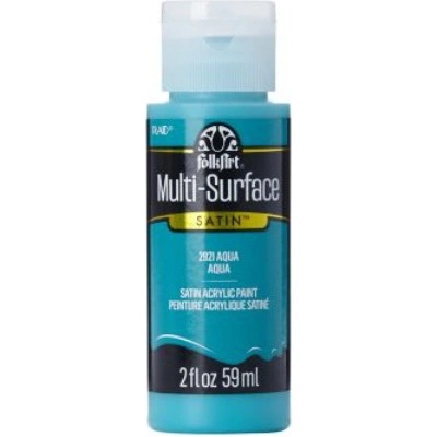 FolkArt Multi-Surface acrylic paint 59 ml aqua – Zboží Dáma