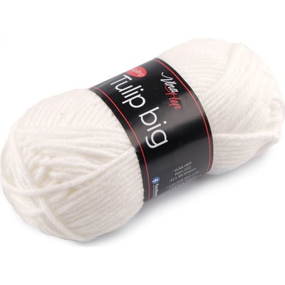 Prima-obchod Pletací příze Tulip big 100 g, barva 14 (41005) krémová nejsvět.